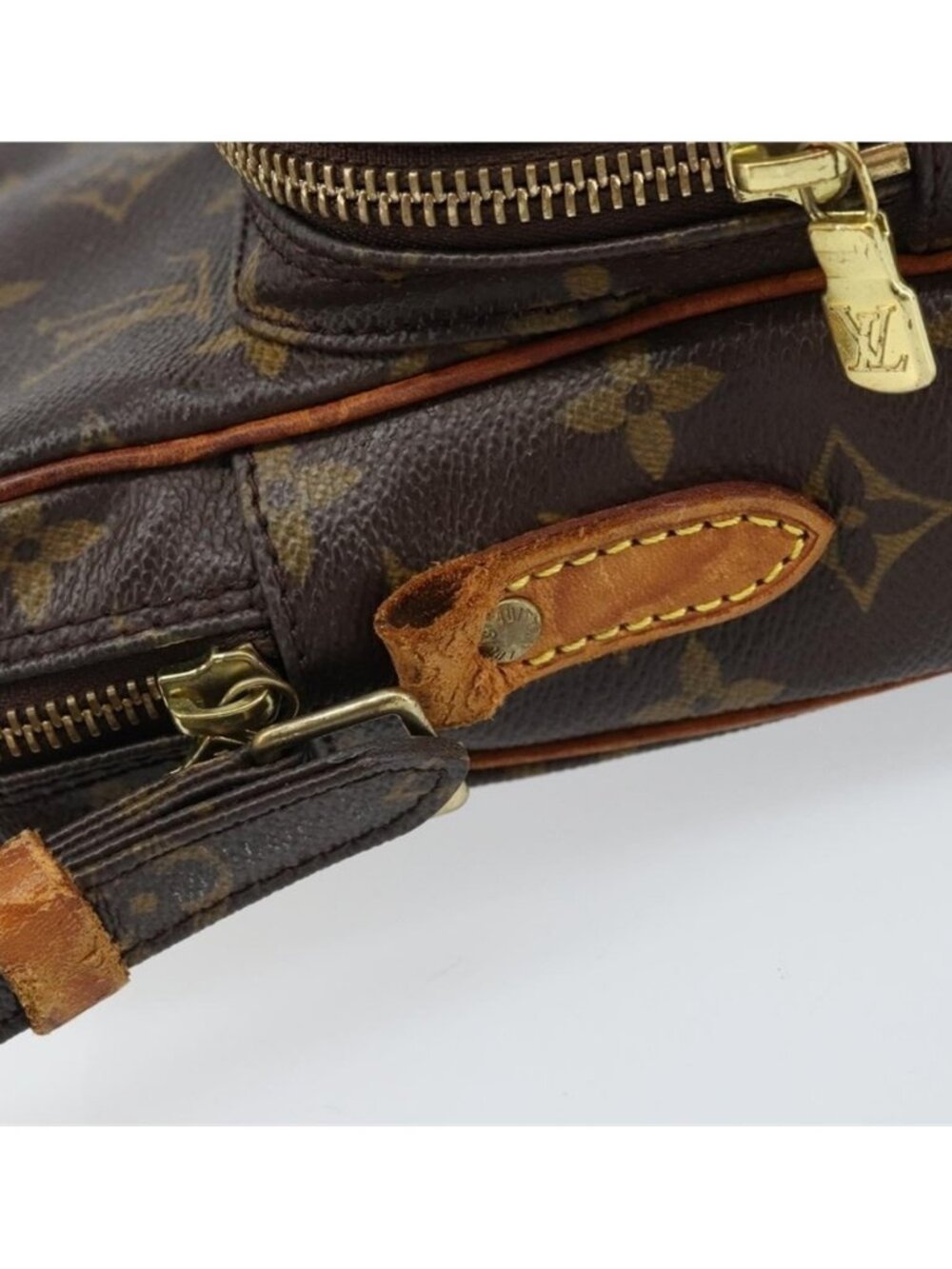 Authentic LOUIS VUITTON Monogram Amazon Shoulder Bag M45236 LV - Picture 10 of 16